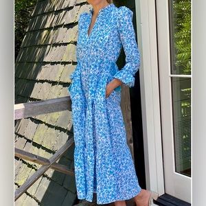 NWT Pink City Prints Block Print Dress.